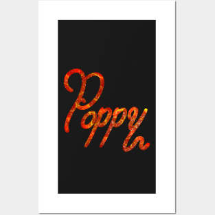 Top 10 best personalised gifts 2022  - Poppy -personalised,personalized name with pattern Posters and Art